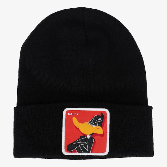 Beanie Unisex Beanie Knitted in Black color