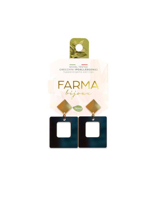 Farma Bijoux Earrings Pendants with Stones