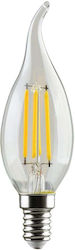 Redled Halogenlampe für Fassung E14 mit Leistung 4W 230V