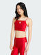 adidas Women's Bra without Padding Red