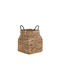 Metallic Decorative Basket 8x28x60cm Dekodonia