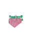 Hundebandana in Rosa Farbe