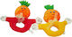 Adorex Rattle / Bracelet Plush Toy Pineapple