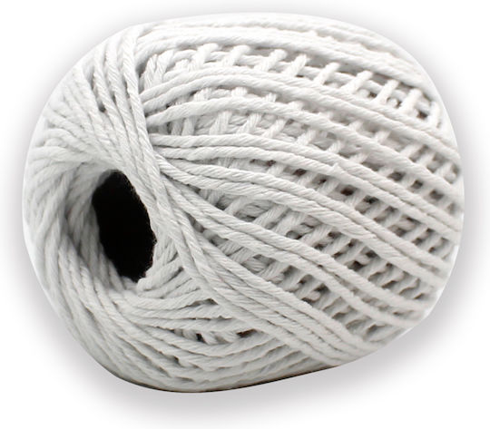 Tpster Lace Cotton White 1.5mm x 35m