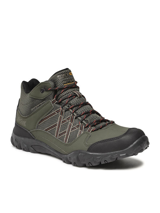 Regatta Edgepoint Iii Мъжки Waterproof Зелен