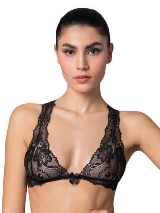Milena by Paris Women's Bralette Bra Black