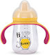 That's Love Cana de antrenament pentru bebeluși Silicon cu mânere Multicolor pentru 12m+m+ 260ml