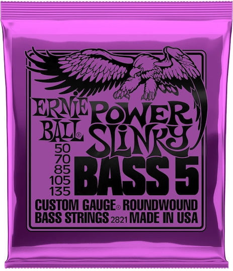 Ernie Ball Einstellen Basssaiten Nickel gewickelt Für 50 - 135 Zoll