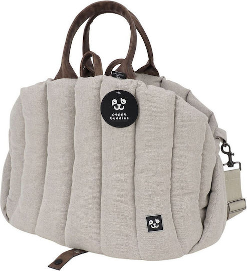 Dog/Cat Carrying Beige Handbag L50xW35xH30cm