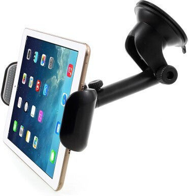 Suport Auto Pentru Telefon Mobil 7" - 15" Cu Cârlige Reglabile Negru