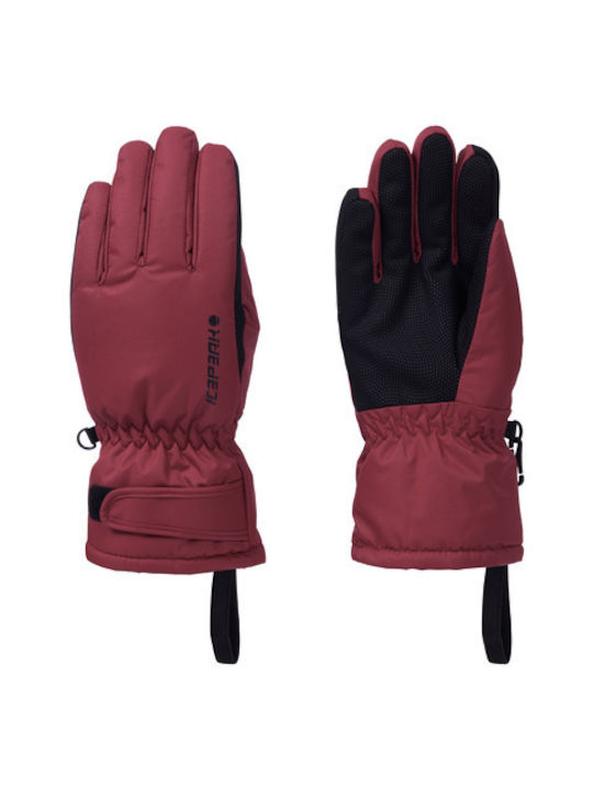 Icepeak Kids Gloves Burgundy 1pcs Jr Hayden