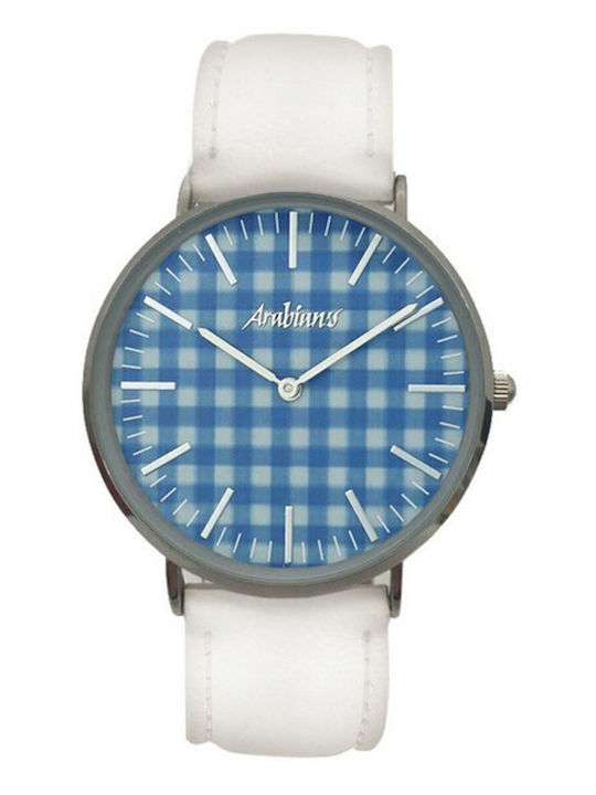 Arabians Men's Watch 38mm Battery with White Le...