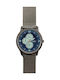 Arabians Herrenuhr 35mm Batterie mit Silber Metallarmband