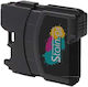 Stain Συμβατό Μελάνι Εκτυπωτή InkJet Brother LC61XL - LC1100XL - LC980XL 28ml Μαύρο 1τμχ
