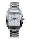 Buler Men's Watch Battery with Silver Metal Bracelet