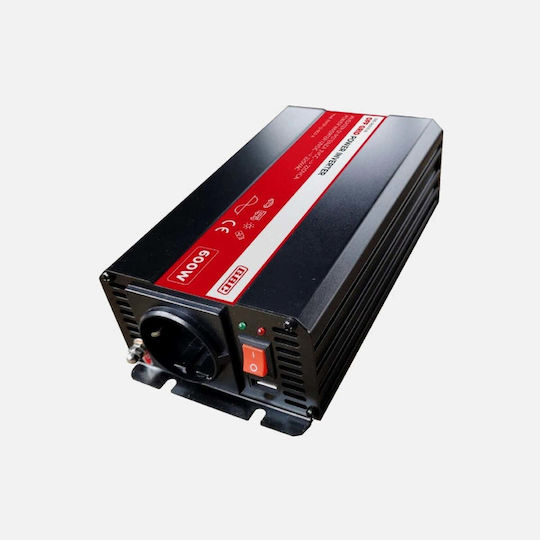 GBC Inv3p-12-600-a Reine Sinuswelle Wechselrichter Nennleistung 600W mit Nenn-Eingangsspannung 12V