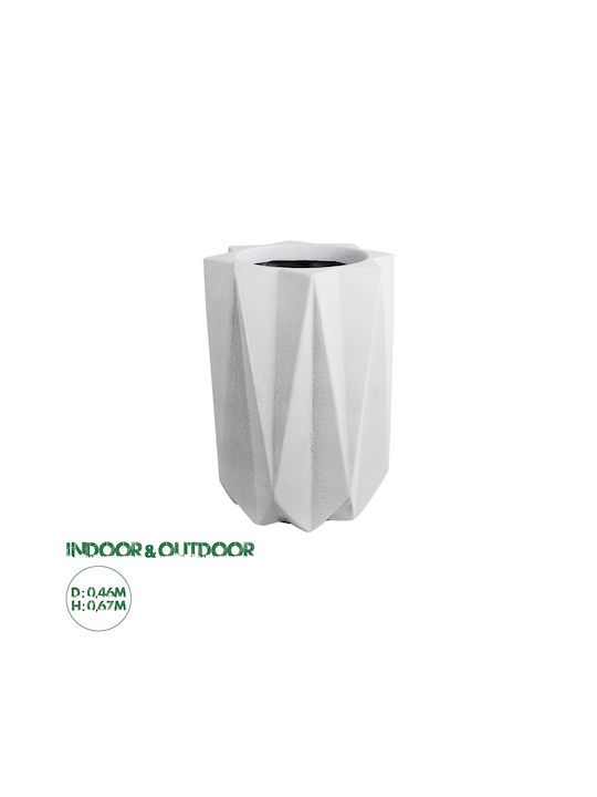 GloboStar Pot White 46x46x67cm