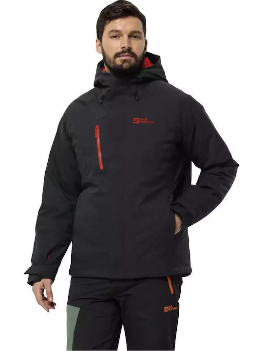 Jack Wolfskin Μπουφάν Γκρι