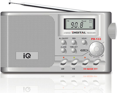 IQ PR-133 Radio portabil Argint