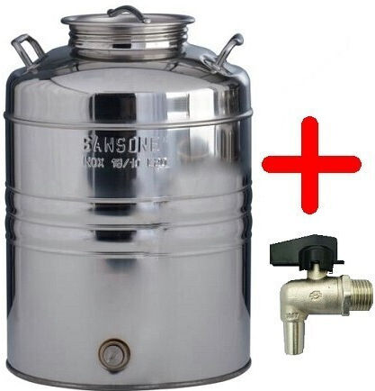 Sansone Δοχείο Inox 20lt ΔΟΧΒ20