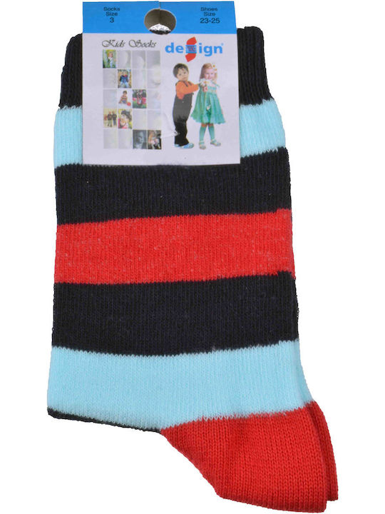 Design Socks Kinderstrümpfe Red