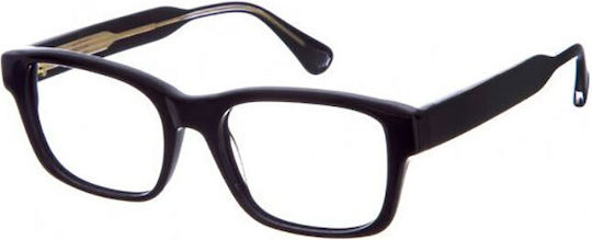 Gigi Barcelona Magritte Damen Acetat Brillengestell Schwarz 6643/1