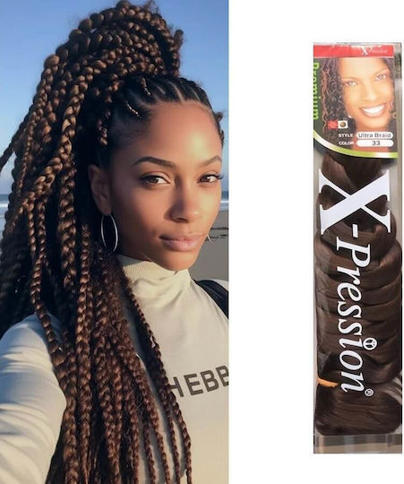 X-Pression Extension in Chestnut Color 33 208cm