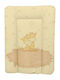 Lorelli Soft Changing Pad Giraffes made of Fabric Beige Giraffes 50x70cm