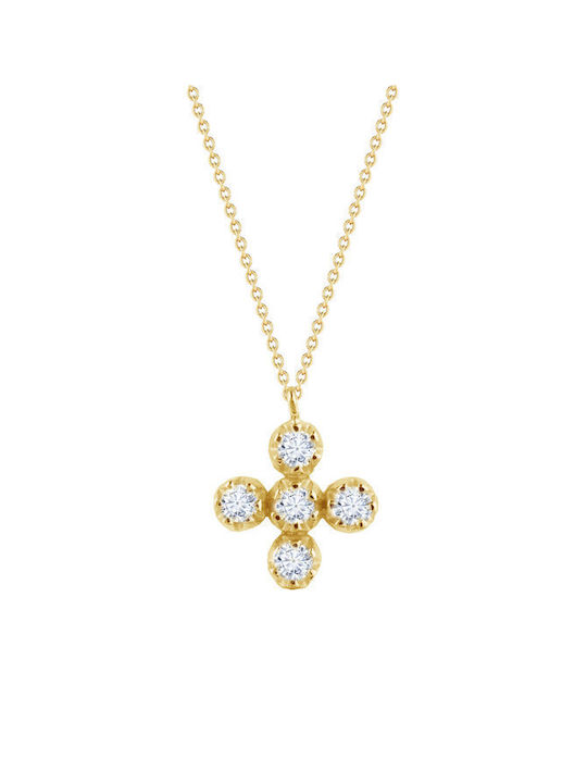 Soledor Gold Cross 14K