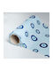 Kappa Decor Decoration Fabric Cotton 24x500cm Blue