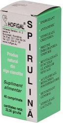 Hofigal Spirulina 200mg 40 Comprimate Natural Hofigal Spirulina 200mg 40 Comprimate Natural
