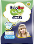 Babylino Sensitive Cotton Soft Pants Πάνες Βρακάκι No. 7 για 15-25kg 16τμχ