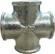 Gebo Cross Fitting Verzinkt 1" 0129.0003