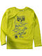 Kids Long-Sleeved Green Blouse LKBAPO303 23007