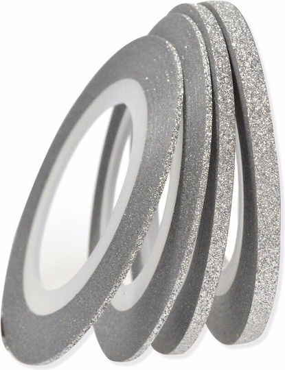 Nail Art Tape in Silver Color