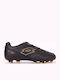 Stadio 705 Fg Jr Kids Molded Soccer Shoes Black