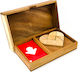 Ξύλινο Επιτραπέζιο Παιχνίδι Double Heart Tangram Wooden Puzzle