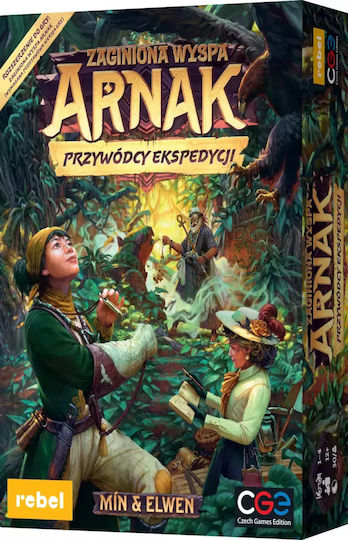 Game Expansion Lost Ruins of Arnak: Expedition Leaders (pl) for 1-4 Players 12+ Years Old (PL) Rebel Games