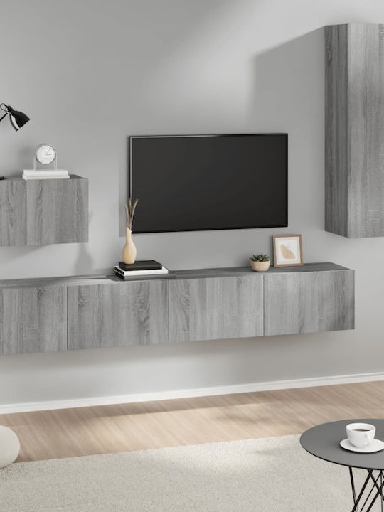 Wohnzimmer TV-Einheit Grey Sonoma L100xB30xH30cm