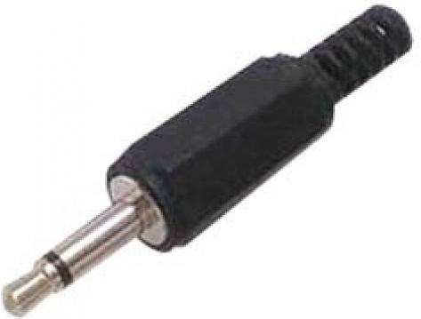 Ultimax AP1017 Stecker 3,5 mm Klinke männlich 5Stück Schwarz (01.096.0005)