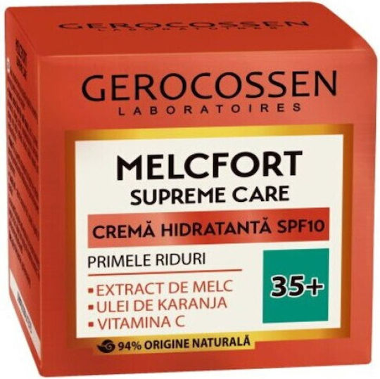 Gerocossen Creme de Față Hidratare de Zi cu Factor de Protecție Solară 10 și Slime de Melc 50ml