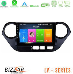 Bizzar Lv Series Ηχοσύστημα Αυτοκινήτου για Hyundai i10 2014-2020 (Bluetooth/USB/WiFi/GPS/Android-Auto) με Οθόνη Αφής 9"