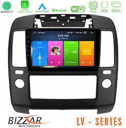 Bizzar Lv Series Ηχοσύστημα Αυτοκινήτου για Nissan Navara με A/C (Bluetooth/USB/WiFi/GPS/Android-Auto) με Οθόνη Αφής 9"