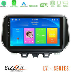 Bizzar Lv Series Ηχοσύστημα Αυτοκινήτου για Hyundai Tucson 2022-2023 (Bluetooth/USB/WiFi/GPS/Android-Auto) με Οθόνη Αφής 9"