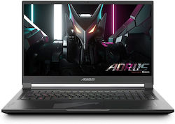 Gigabyte Aorus 17X AZF (2023) 17.3" 240Hz (i9-13980HX/32GB/2TB SSD/GeForce RTX 4090/W11 Acasă) (Tastatură US)