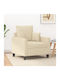 Sessel Cream 78x77x80cm