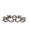 Royal Art Collection Antique Metal Wall Hanger 4 Hooks Bronze