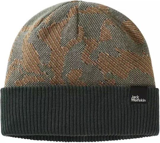 Beanie Unisex Beanie Knitted in Green color