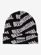 Beanie Unisex Beanie Gestrickt in Schwarz Farbe