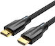 Vention HDMI 2.1 Ultra High Speed 48Gbps 4K 120Hz HDR VRR Cable HDMI male - HDMI male 1.5m Μαύρο